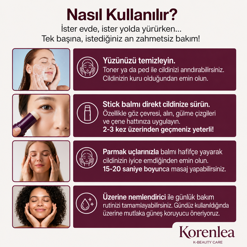 Korenlea ™ Glutatyon Hücre Yenileyici Multi Balm (9ml)