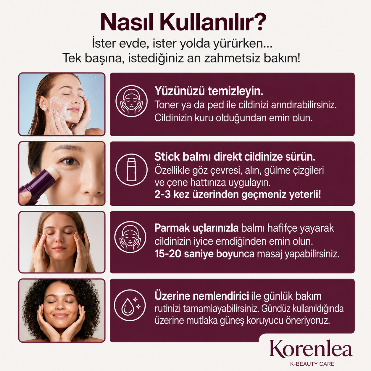 Korenlea ™ Glutatyon Hücre Yenileyici Multi Balm (9ml)
