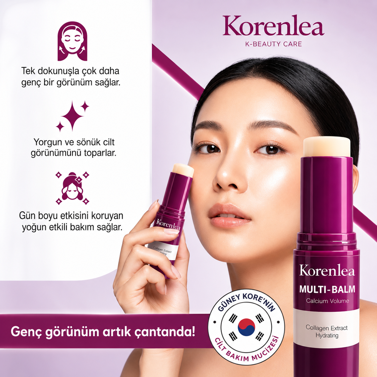Korenlea ™ Glutatyon Hücre Yenileyici Multi Balm (9ml)