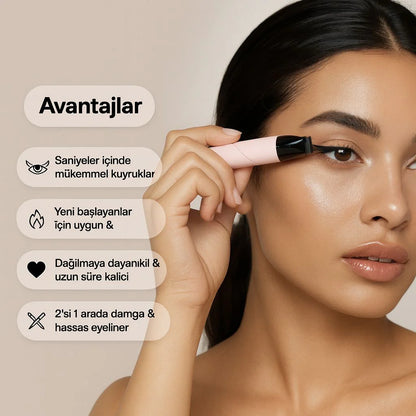Kolay ve Hızlı Eyeliner Stamp