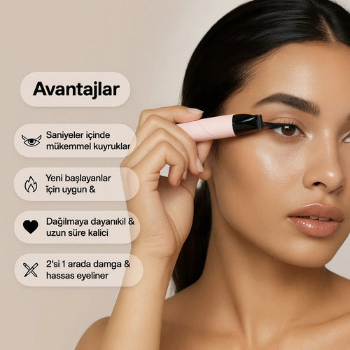 Kolay ve Hızlı Eyeliner Stamp