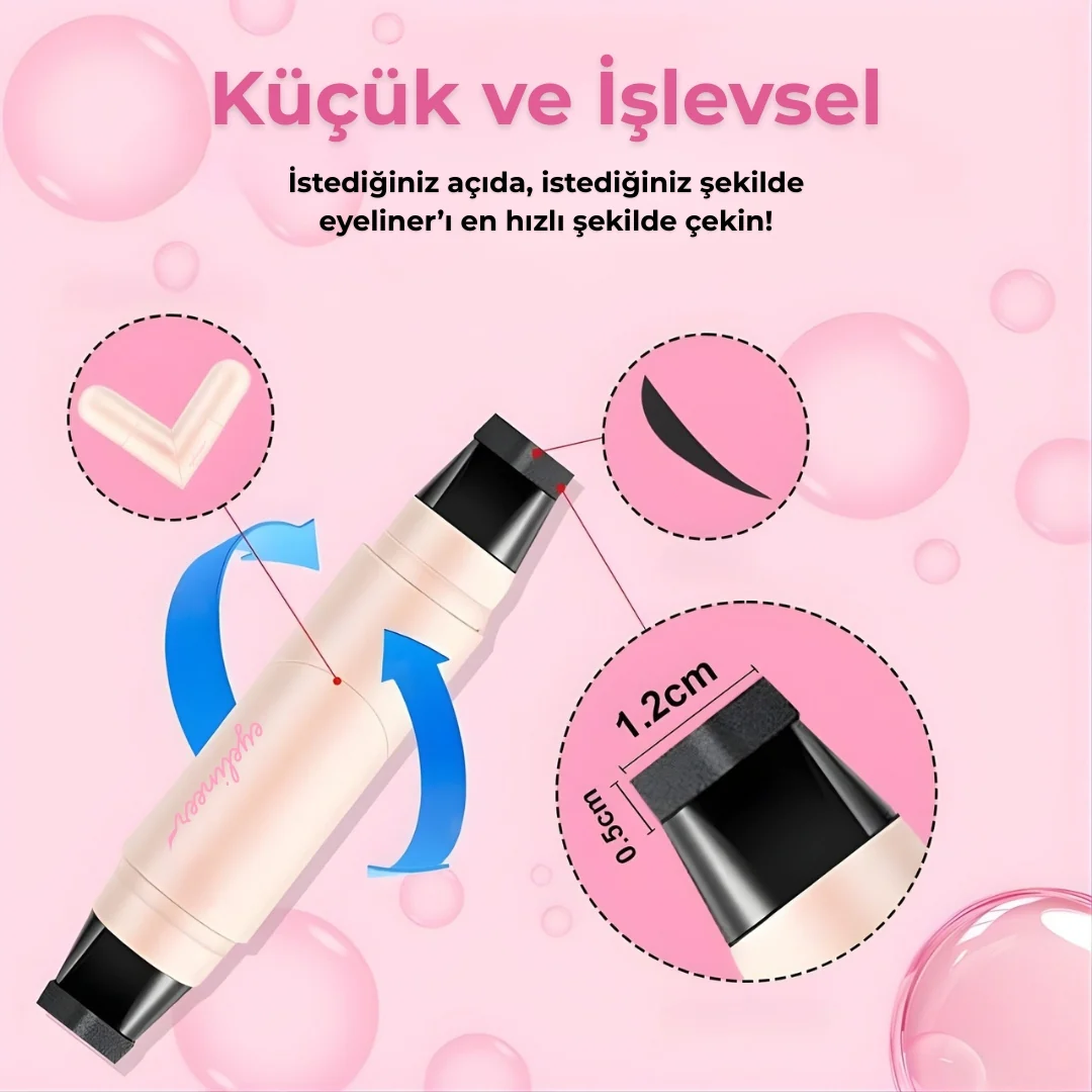 KorenleaStamp™ Kolay ve Hızlı Eyeliner Stamp