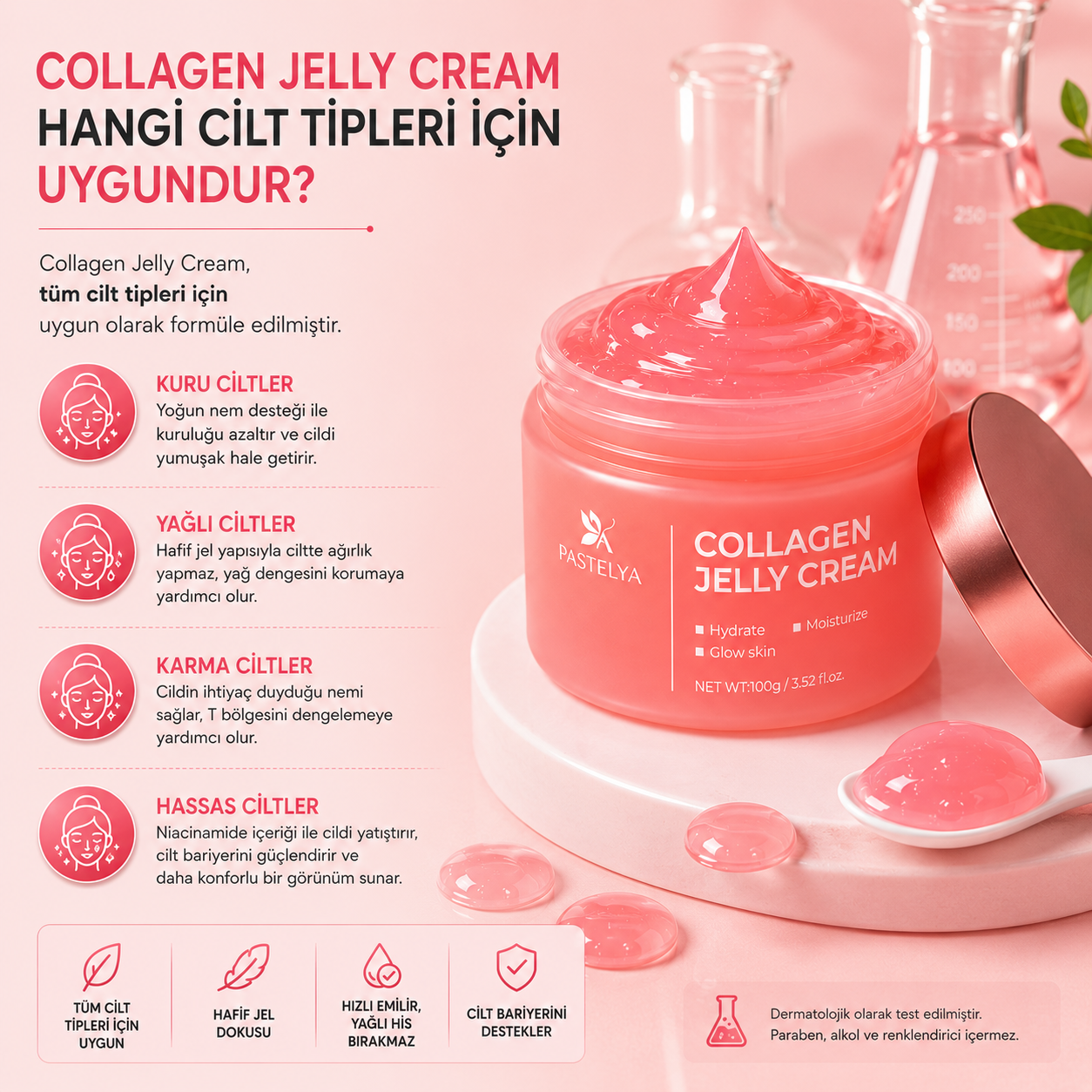 Korenlea ™ Somon PDRN Collagen Jelly Cream